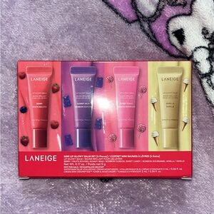 Laneige mini lip glowy balm set